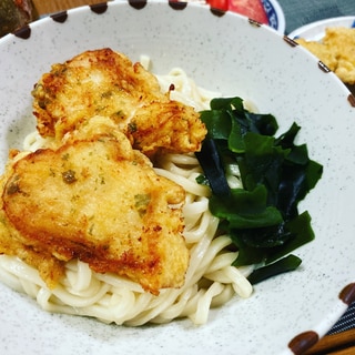 鶏天ぶっかけうどん！